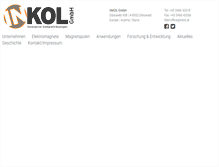 Tablet Screenshot of inkol.at