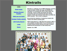 Tablet Screenshot of kintrails.inkol.com